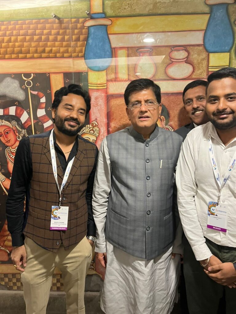 Dr. Ashish Sharma with fellow delegates at the CII India-Mediterranean Business Conclave 2024