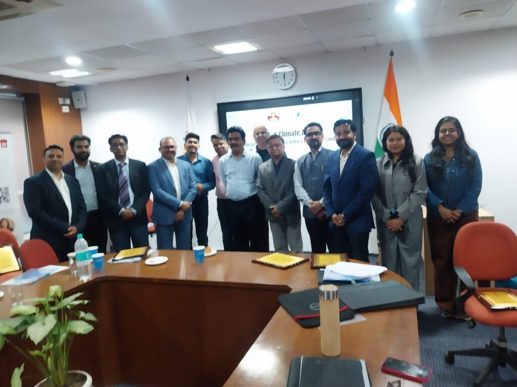 Participants at the AI, ESG and Climate Action Roundtable, TERI SAS.